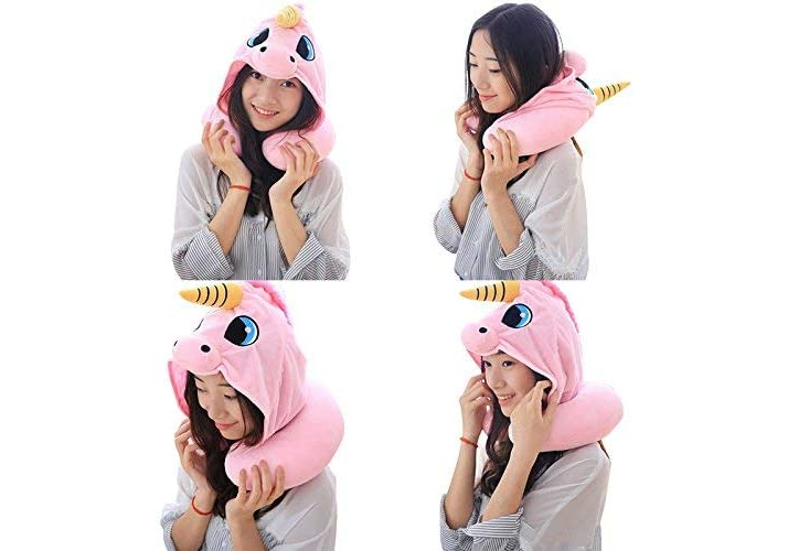 unicorn neck pillow